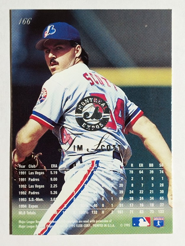 1995 Flair #166 Tim Scott