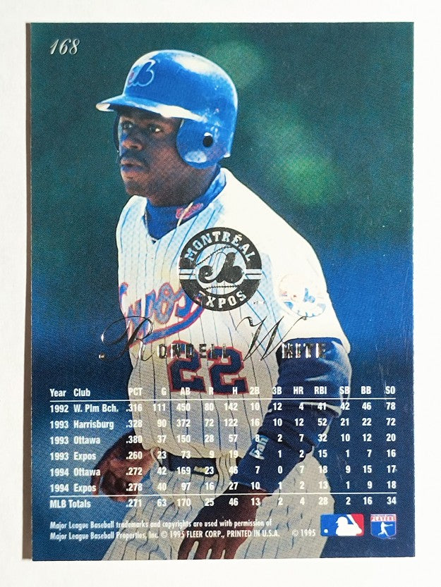 1995 Flair #168 Rondell White