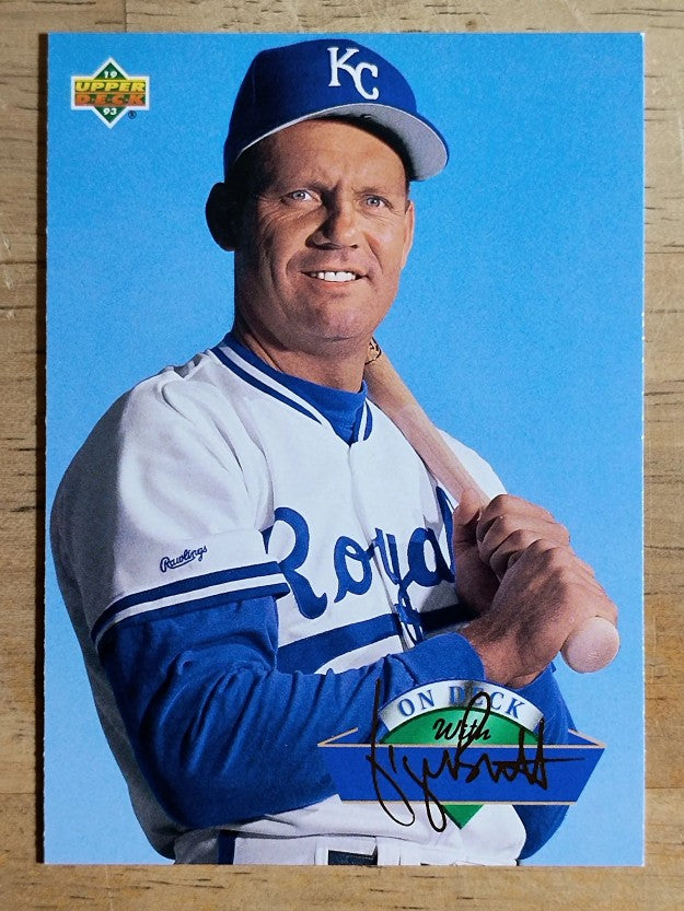 1993 Upper Deck On Deck #D6 George Brett