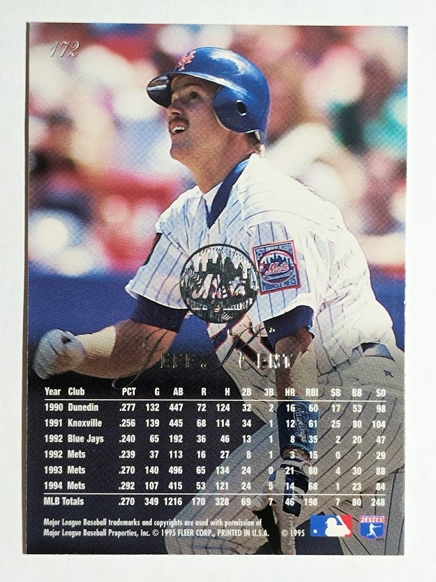 1995 Flair #172 Jeff Kent