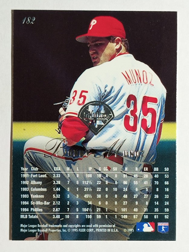1995 Flair #182 Bobby Munoz