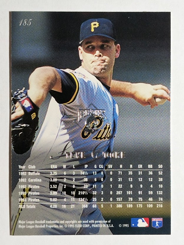 1995 Flair #185 Steve Cooke