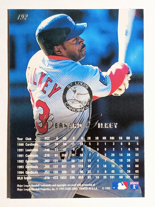 1995 Flair #192 Bernard Gilkey