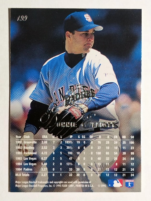 1995 Flair #199 Donnie Elliott