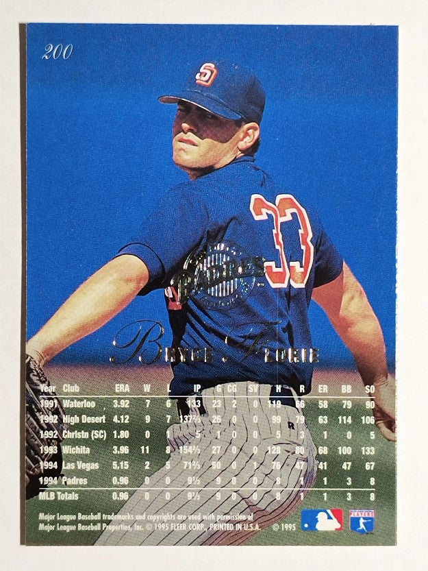1995 Flair #200 Bryce Florie