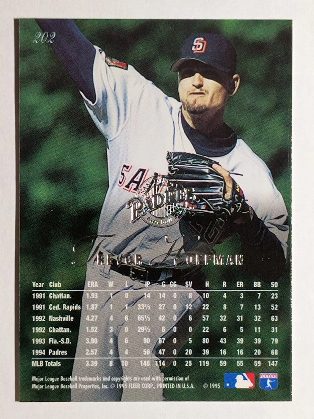 1995 Flair #202 Trevor Hoffman