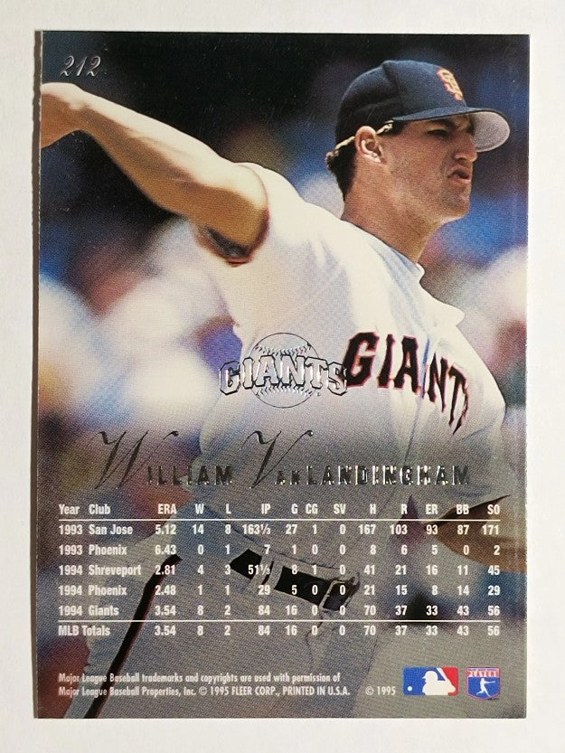 1995 Flair #212 William VanLandingham