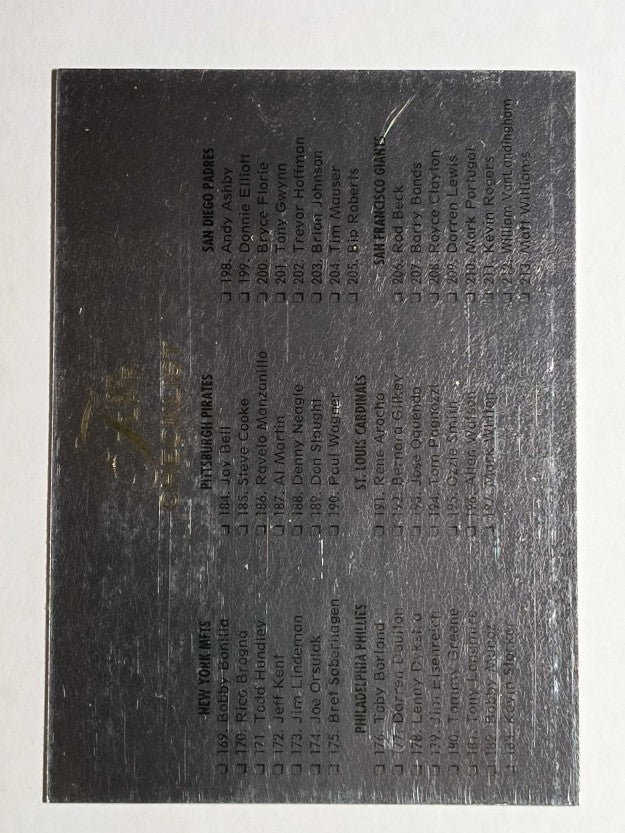 1995 Flair #215 Checklist