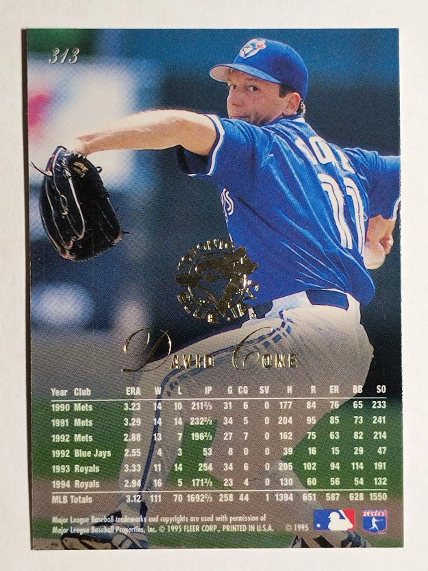 1995 Flair #313 David Cone
