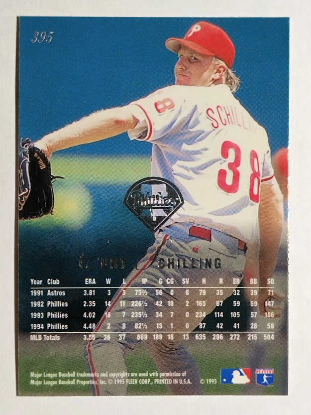1995 Flair #395 Curt Schilling