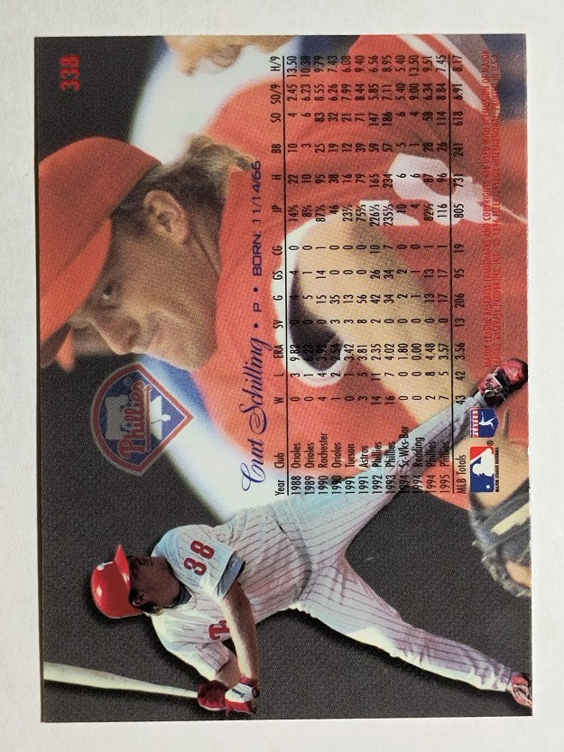 1996 Flair #338 Curt Schilling
