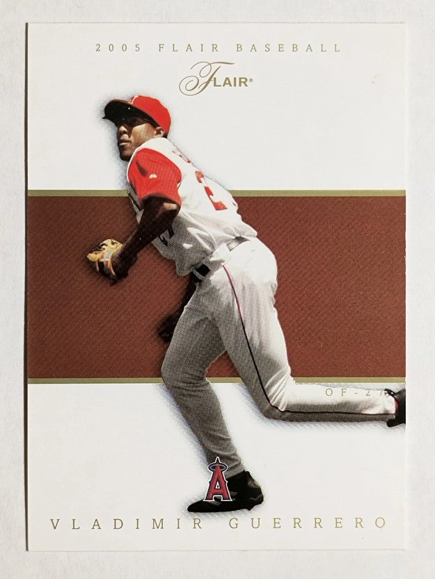 2005 Flair #6 Vladimir Guerrero
