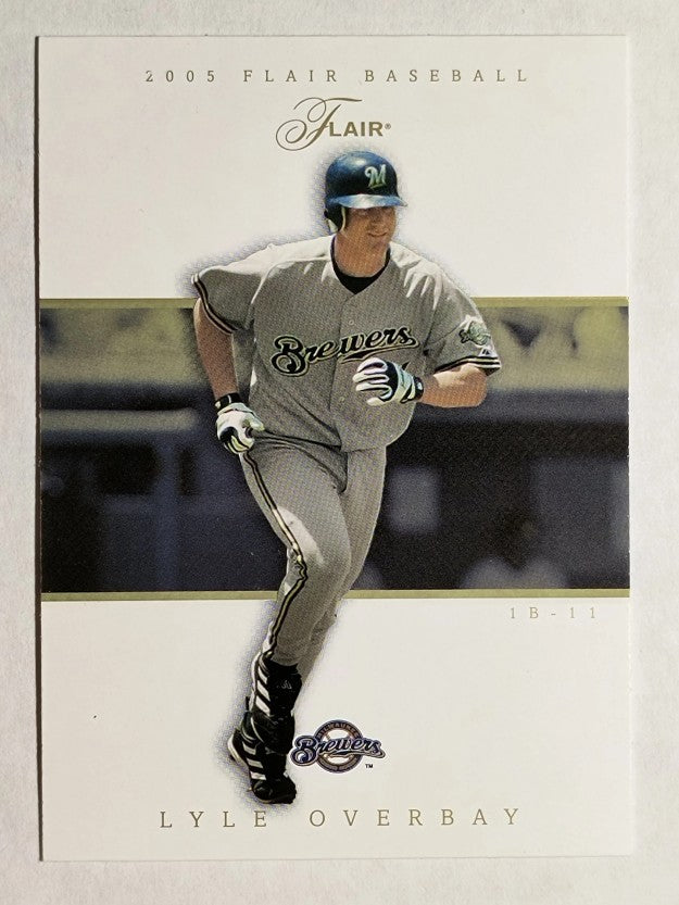 2005 Flair #12 Lyle Overbay