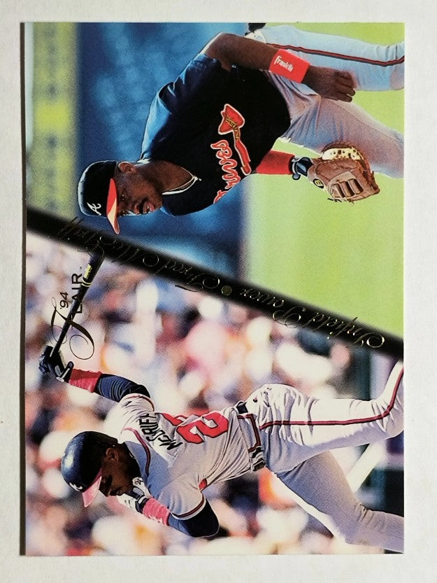 1994 Flair Infield Power #5 Fred McGriff