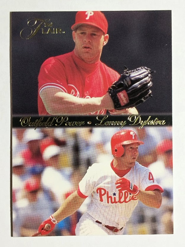 1994 Flair Outfield Power #4 Lenny Dykstra