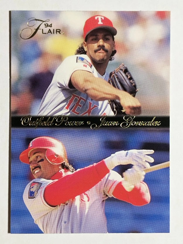 1994 Flair Outfield Power #5 Juan Gonzalez