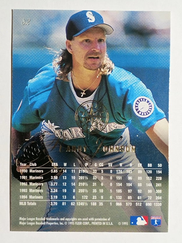 1995 Flair #82 Randy Johnson