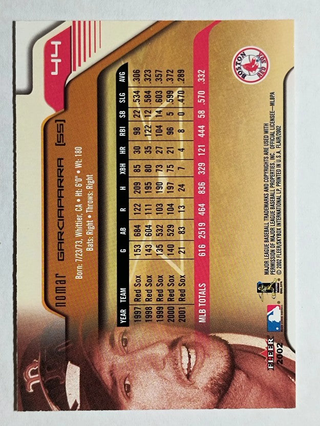 2002 Flair #44 Nomar Garciaparra