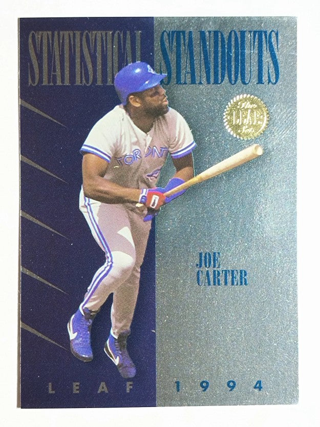 1994 Leaf Statistical Standouts #7 Joe Carter