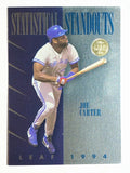 1994 Leaf Statistical Standouts #7 Joe Carter