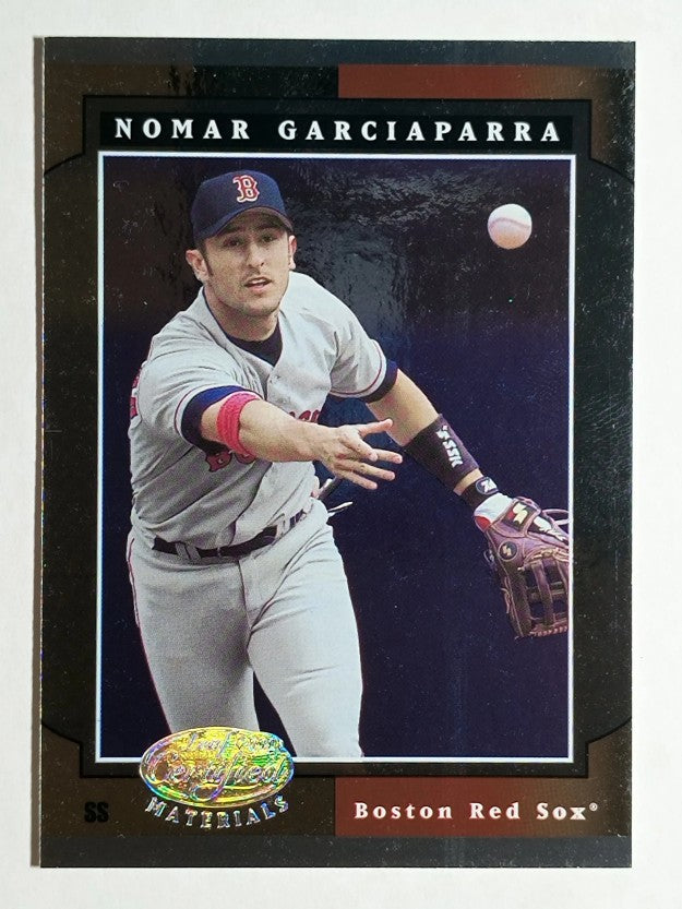 2001 Leaf Certified Materials #17 Nomar Garciaparra