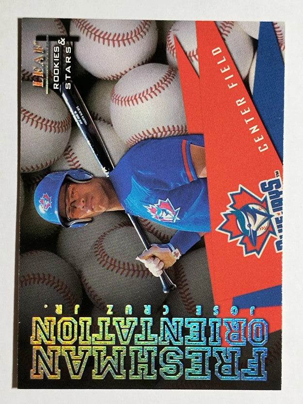 1998 Leaf Rookies and Stars Freshman Orientation #19 Jose Cruz Jr.