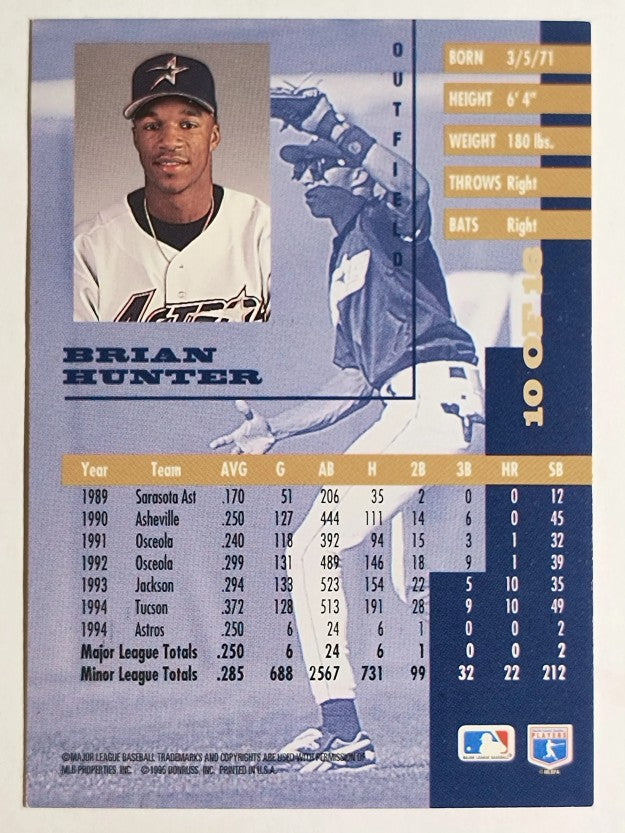 1995 Leaf Gold Rookies #10 Brian L.Hunter