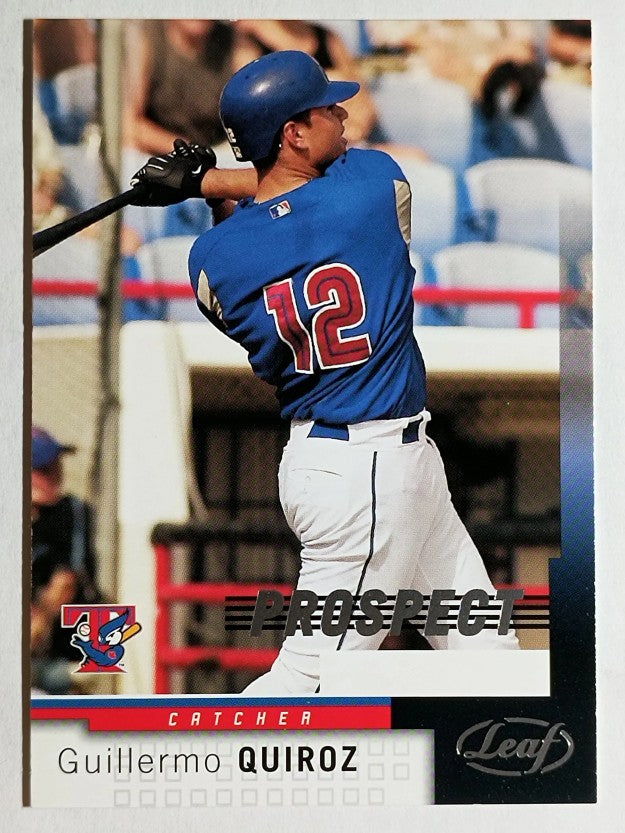 2004 Leaf #222 Guillermo Quiroz PROS