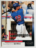2004 Leaf #222 Guillermo Quiroz PROS