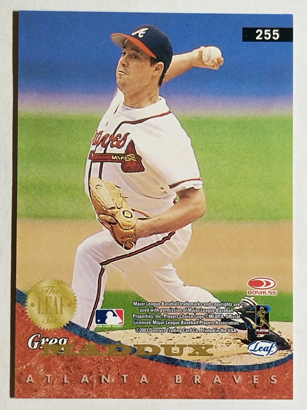 2004 Leaf Second Edition #255 Greg Maddux PTT
