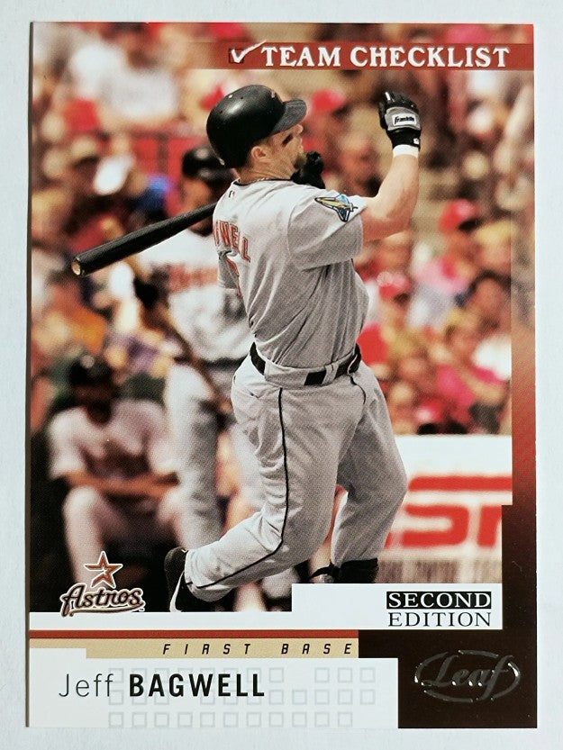 2004 Leaf Second Edition #292 Jeff Bagwell TC