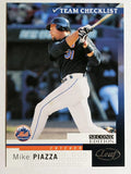 2004 Leaf Second Edition #296 Mike Piazza TC