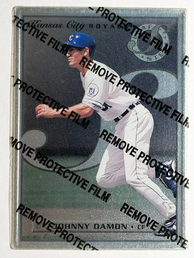 1996 Leaf Preferred Steel #65 Johnny Damon