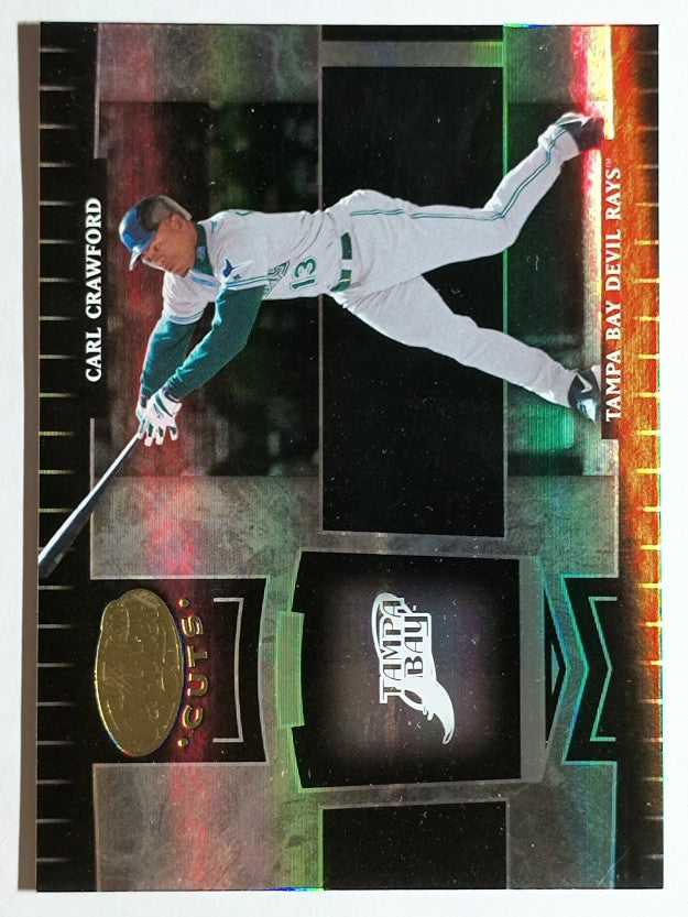 2004 Leaf Certified Cuts #186 Carl Crawford