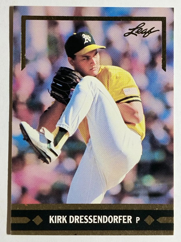 1991 Leaf Gold Rookies #BC13 Kirk Dressendorfer