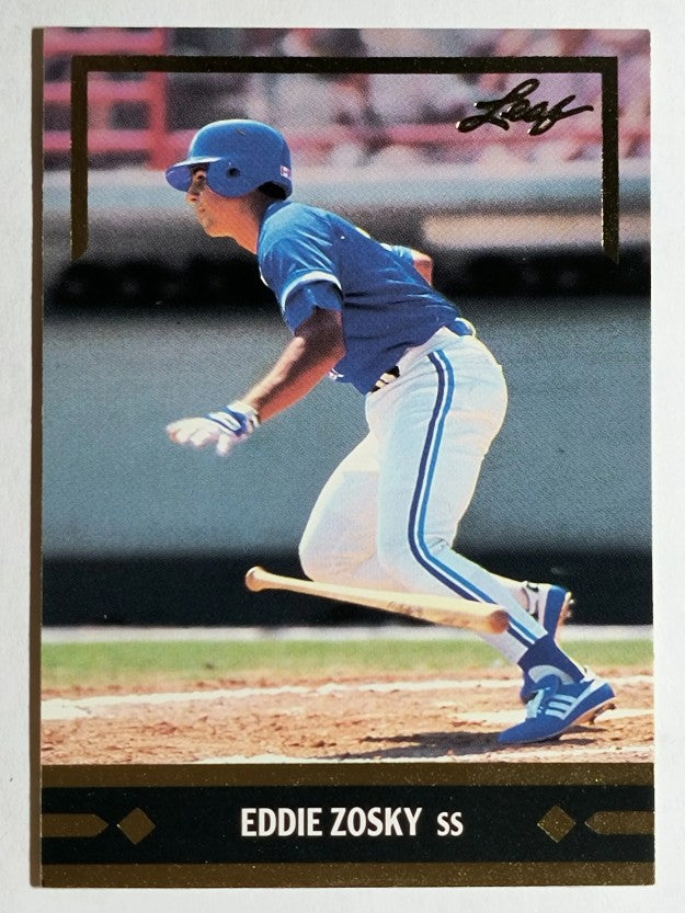 1991 Leaf Gold Rookies #BC24 Eddie Zosky