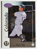 2002 Leaf Certified #37 Todd Helton