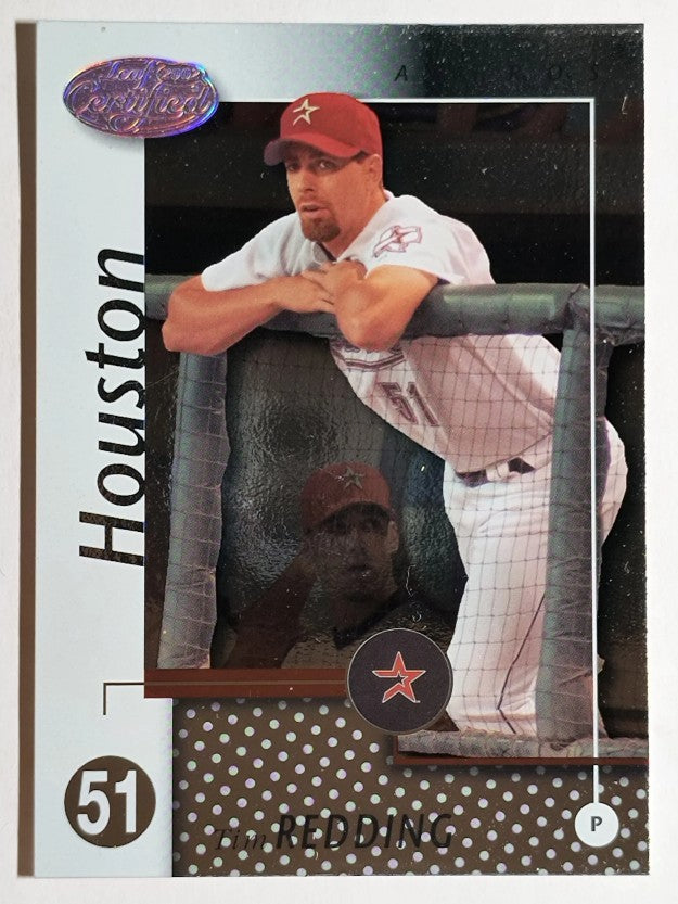 2002 Leaf Certified #51 Tim Redding