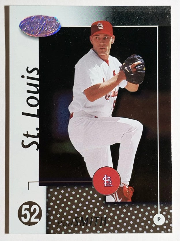 2002 Leaf Certified #88 Bud Smith