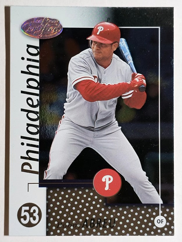 2002 Leaf Certified #112 Bob Abreu