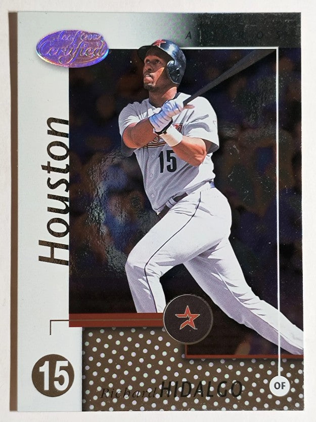 2002 Leaf Certified #129 Richard Hidalgo
