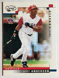 2003 Leaf #4 Garret Anderson