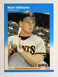 1987 Fleer Update #U129 Matt Williams XRC