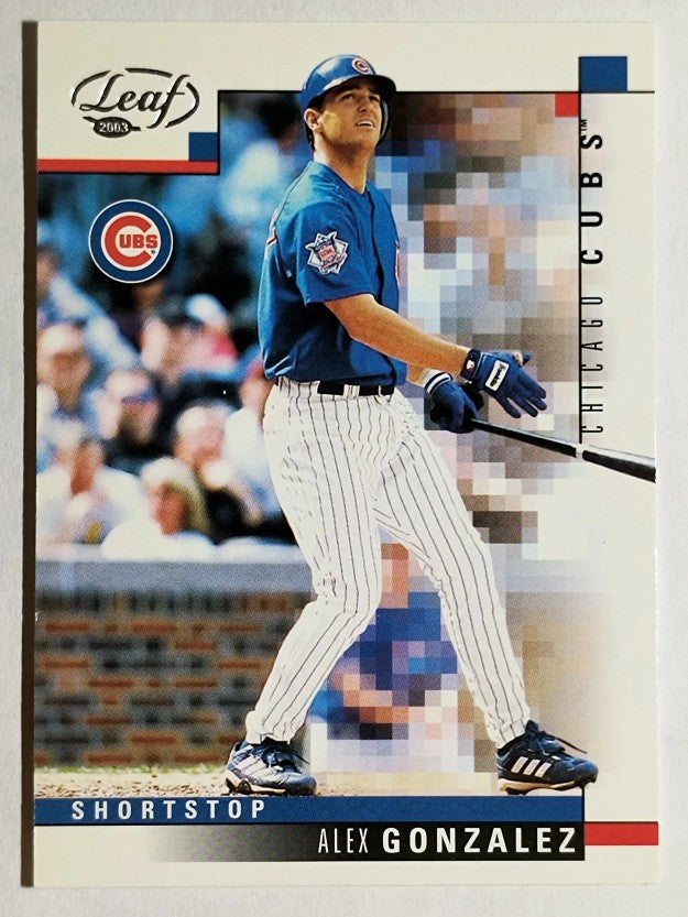 2003 Leaf #139 Alex Gonzalez
