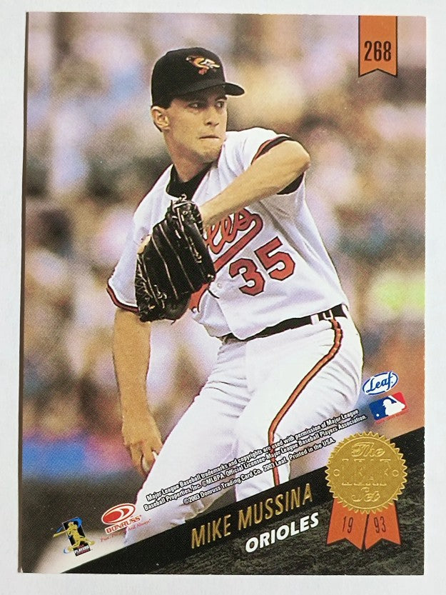 2003 Leaf #268 Mike Mussina PT