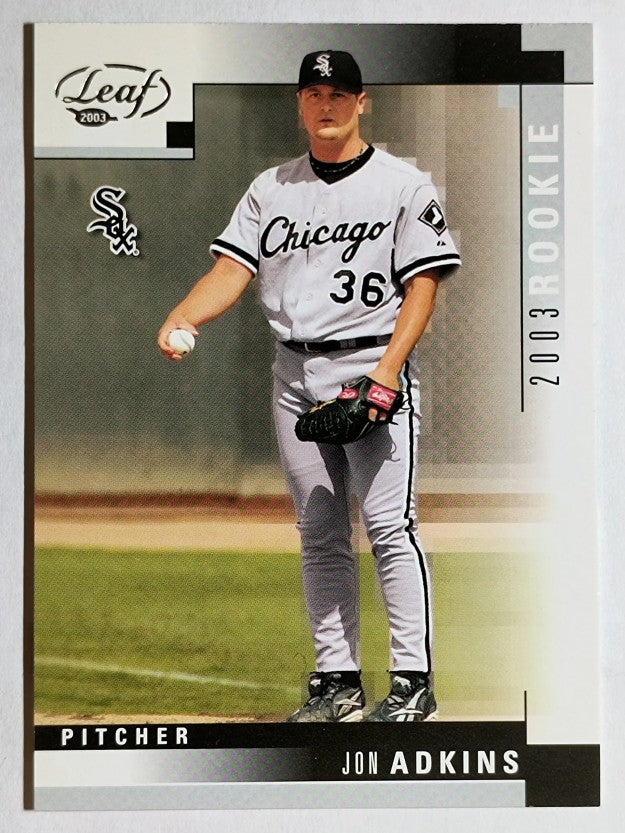 2003 Leaf #294 Jon Adkins ROO