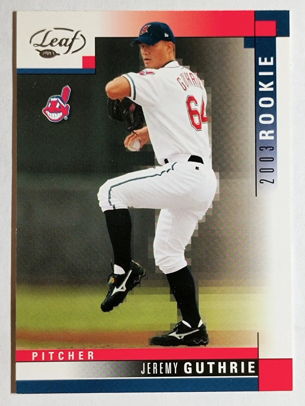 2003 Leaf #318 Jeremy Guthrie ROO