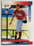 2003 Leaf #319 Eric Junge ROO