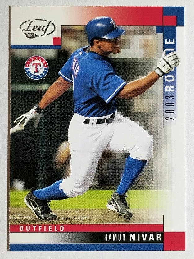 2003 Leaf #322 Ramon Nivar ROO RC