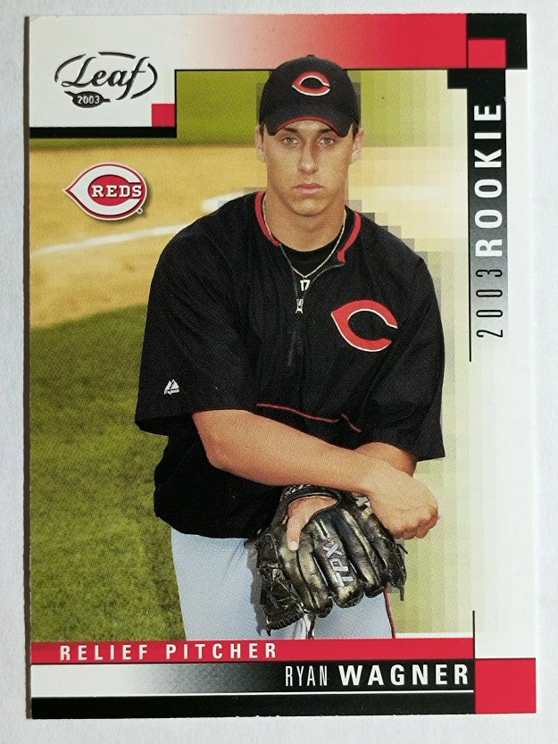 2003 Leaf #327 Ryan Wagner ROO RC